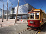 Christchurch tram, New Zealand photo
